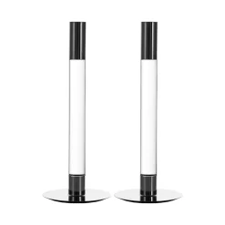 2 Candelabros Lumiere 26,5 cm, transparente