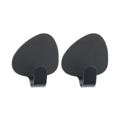 2 Ganchos Curve Nupo M, Black
