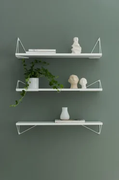 2 Soportes para balda Pythagoras, blanco