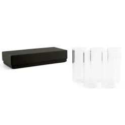 5 Tubos de vidrio para candelabro Constella, transparente