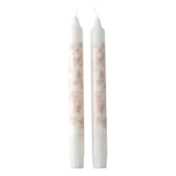 2 Velas alagargadas Slåpeblom, Rosa