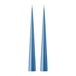 2 Velas ester & erik 37 cm lacado, Moon blue 37