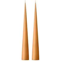 2 Velas ester & erik 37 cm mate, albaricoque oscuro 19