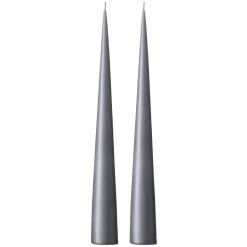 2 Velas ester & erik 37 cm mate, Dark slate 74