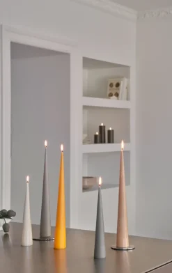 2 Velas ester & erik 37 cm mate, 85 Mango