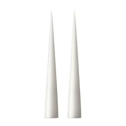 2 Velas ester & erik 37 cm mate, White ash 21