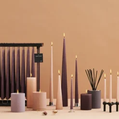 2 Velas ester & erik 37 cm mate, Ice latte 11