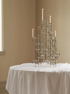 12 velas Nagel, blanco