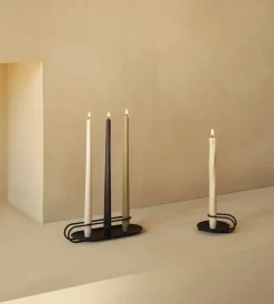 4 Velas Twist 30 cm, Ivory