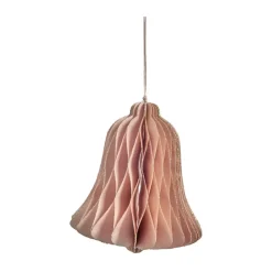 Adorno navideño Pappia 13 cm, Rosa