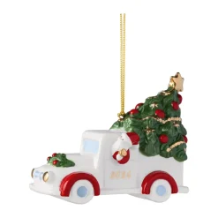 Adorno navideño, pick up Christmas Classics, Blanco
