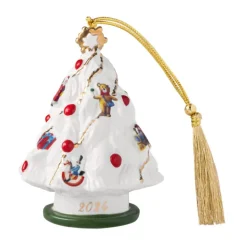 Adorno navideño, árbol Christmas Classics, Blanco