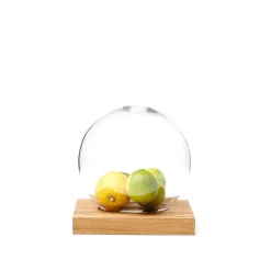 Adorno Space, Roble aceitado, vidrio