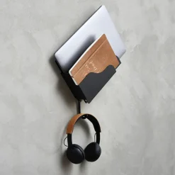 Almacenamiento de pared Wall pocket, negro