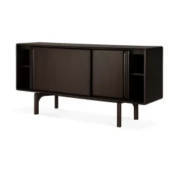 Aparador Flow , Rose brown mahogany, 168x82 cm