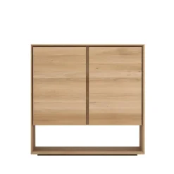 Aparador Nordic, Roble encerado 2 puertas