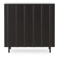 Aparador Rib 96x98,5 cm, Soft Black