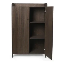 Aparador Sill Low, Dark stained oak