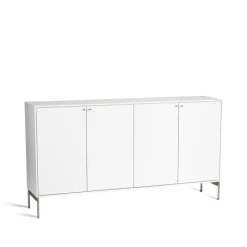 Aparador Volt 80x148 cm, Lacado blanco