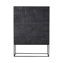 Armario Ancestors Tabwa , Teca 3 puertas-2 cajones 126x180