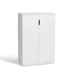 Armario Aoko 120 cm, Lacado blanco
