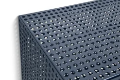 Armario de pared Perforated Cabinet smalll, Steel blue