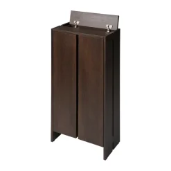Armario Parcel , Dark stained oak, 55x30x110 cm
