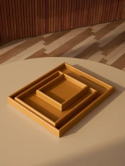 Bandeja Arrange small 17,3x21,4 cm, Amber