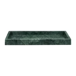 Bandeja de decoración Marble 16x31 cm, Dark forest