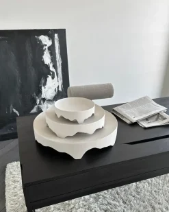 Bandeja decorativa Iwa, Abedul, Ø20