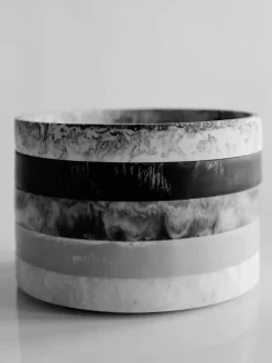 Bandeja decorativa Mist Ø20 cm, Charcoal