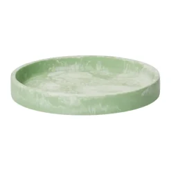 Bandeja decorativa Mist Ø20 cm, Seafoam