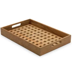 Bandeja Fionia 36x52 cm, teca
