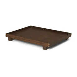 Bandeja madera Bon large, Smoked oak