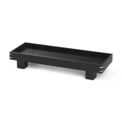 Bandeja madera Bon X small, Roble teñido de negro