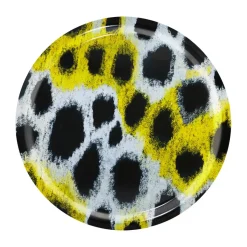 Bandeja Monster Medium Ø49 cm, White-yellow-black