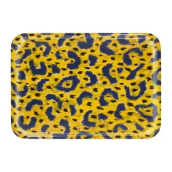 Bandeja Monster Medium 37x53 cm, Ochre yellow-grey-black