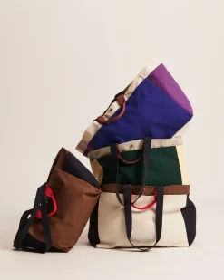 Bolsa Weekend Bag Organic S, Electric blue multi