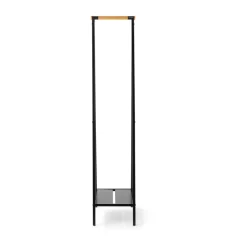 Burro para ropa Linn perchero compacto, Negro