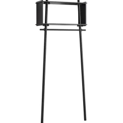 Burro para ropa Töjbox, Pequeño, roble lacado oscuro