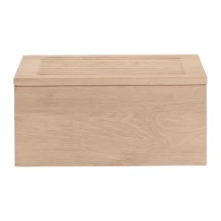 Caja de almacenaje Gourmet 35x20x16,5 cm, Oak