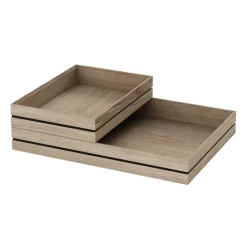 Caja de almacenaje Organise 17x25 cm, Wood