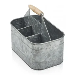 Caja de almacenamiento zinc Humdakin, 30x20