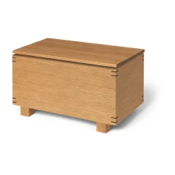 Caja de madera Bon 19x35 cm, Oiled oak
