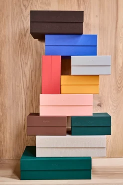 Caja Hako A4, Coral