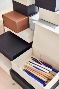 Caja Hako A5, Dark caramel