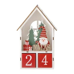 Calendario Edmund con fecha, Rojo