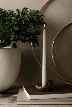 Candelabro Bowl Ø10 cm, latón