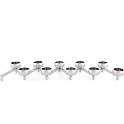 Candelabro Constella grande, aluminio