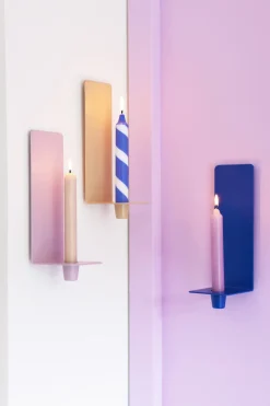 Candelabro de pared Cosy up 25 cm, Cobalt